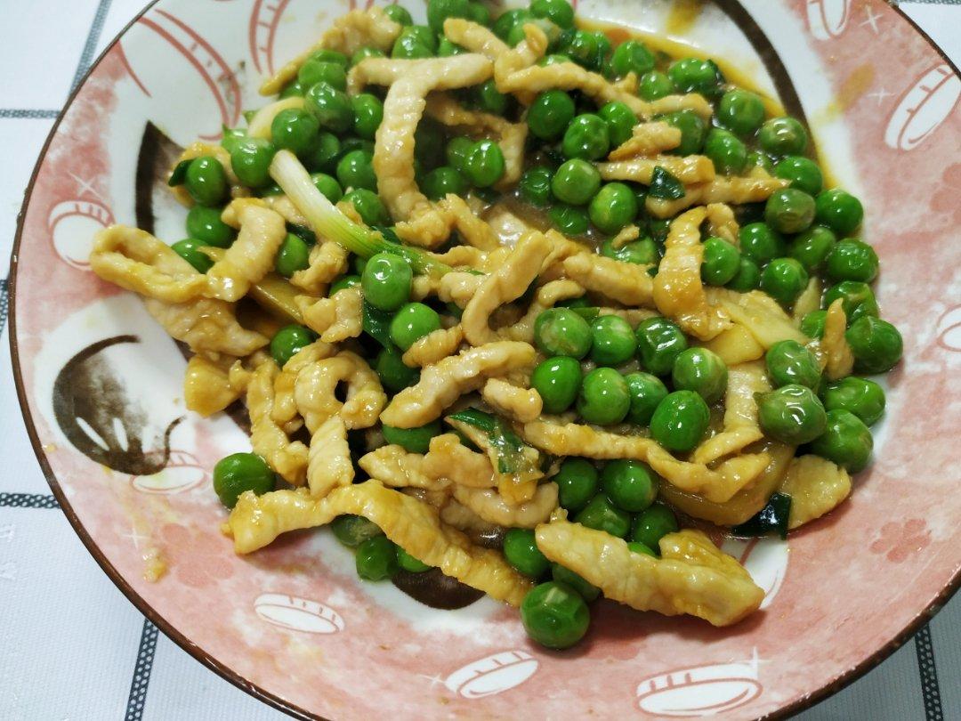 快手菜 青豆炒肉