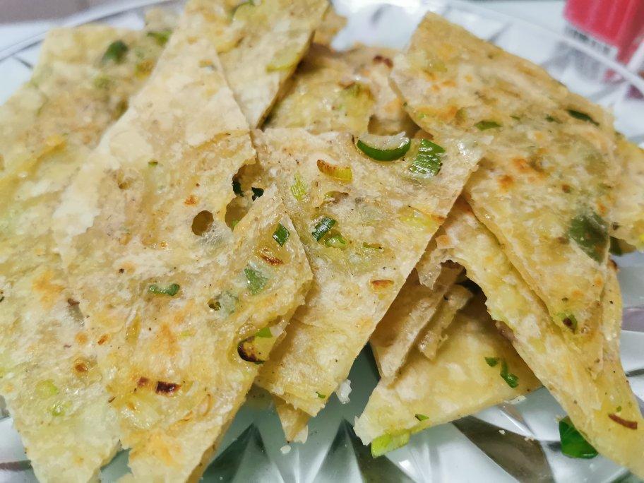 自制葱油饼