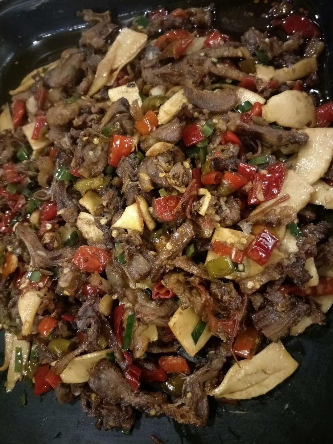 炒板鸭（桂林风味）的做法