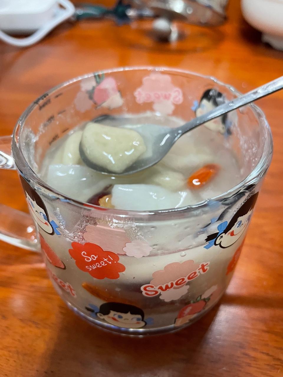 下火糖水 竹薯薯粉丸