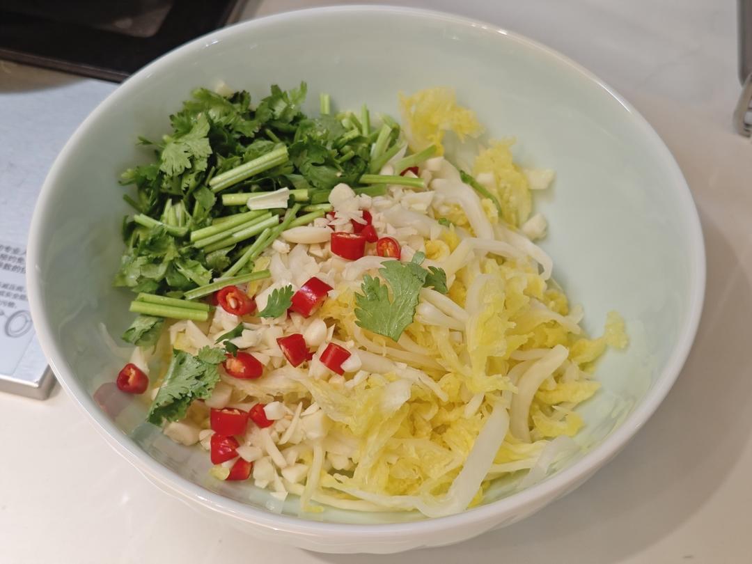 凉拌娃娃菜