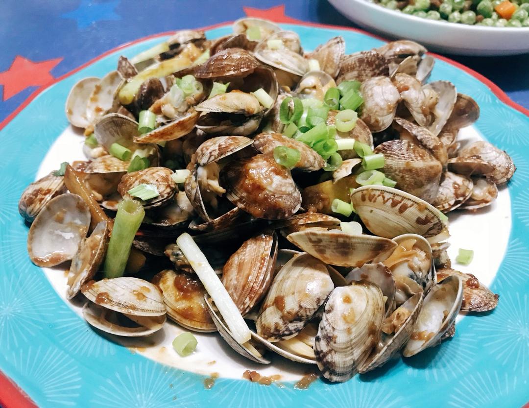 快手爆炒花蛤