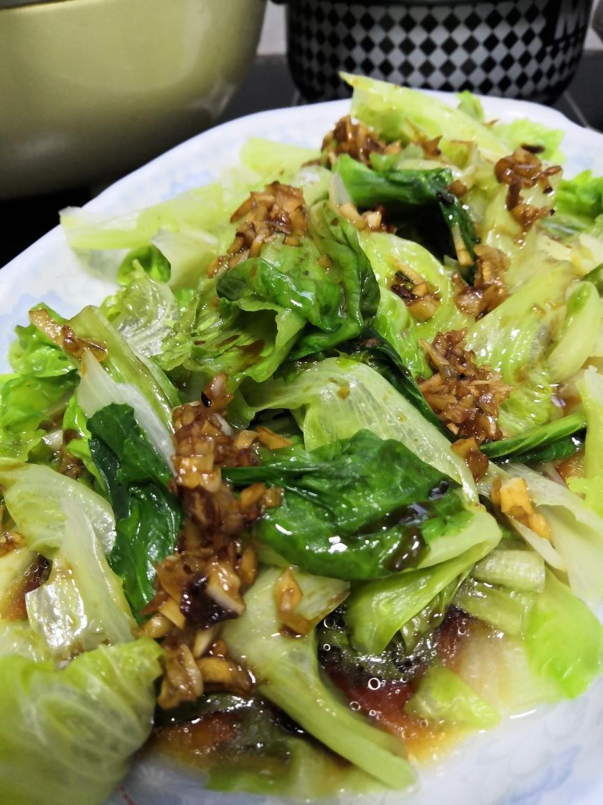 5分钟上桌的蚝油生菜