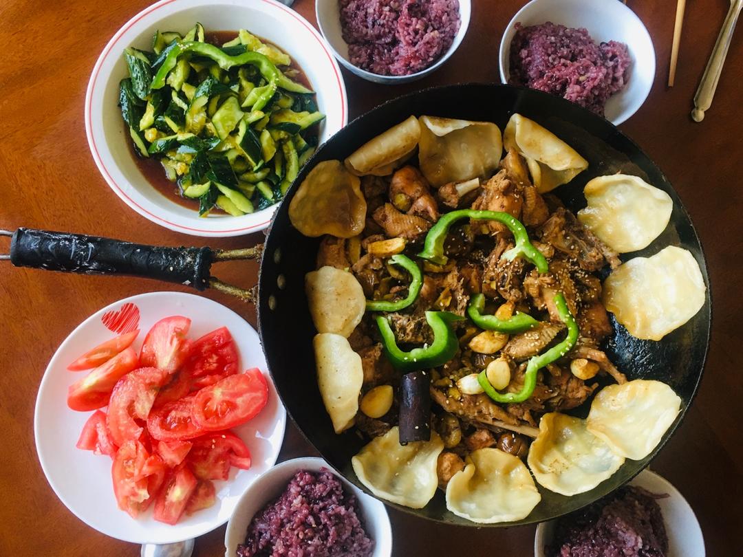地锅鸡+自制红油【曼食慢语】