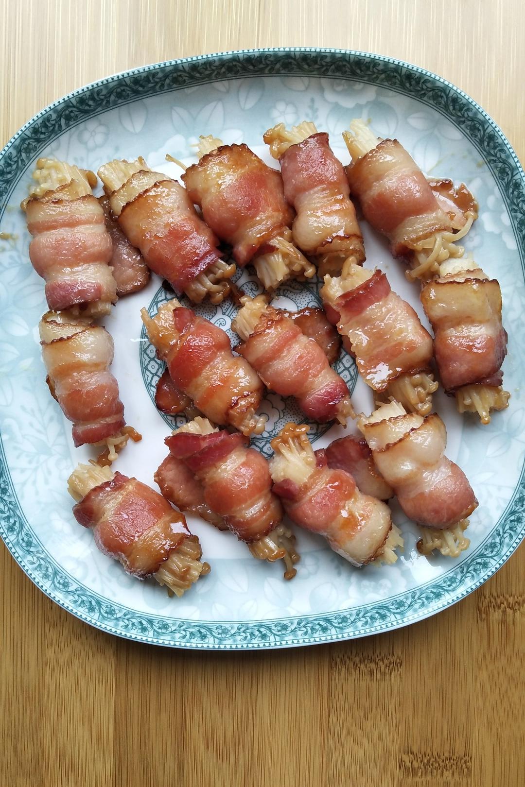 金针菇培根卷