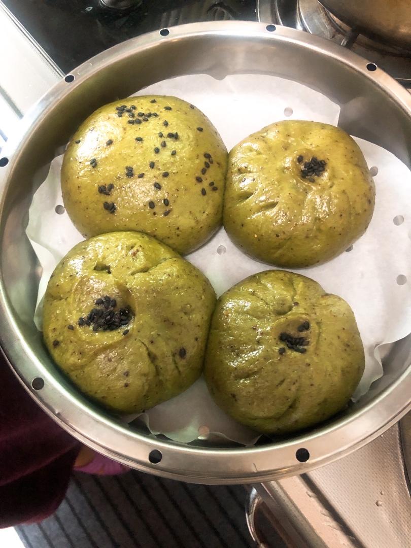 蒸一锅艾草馒头吧