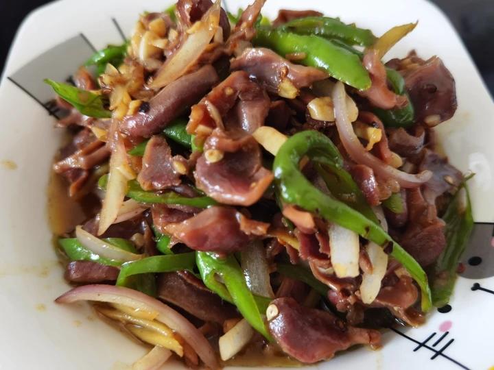 泡姜炒郡肝