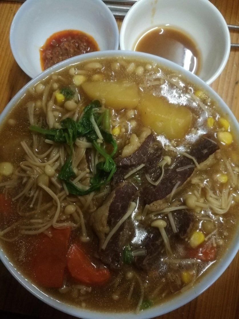 沙沙土豆胡萝卜炖牛肉