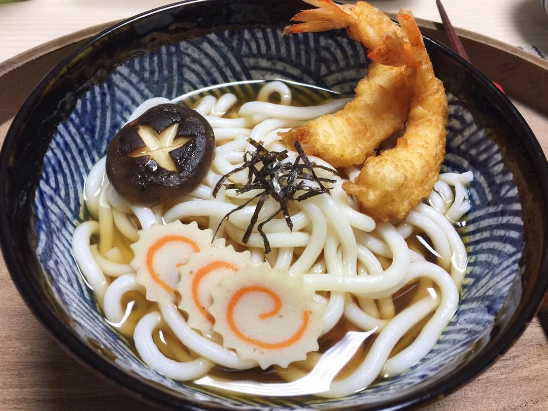 旋旋的糖包儿做的日式乌冬面