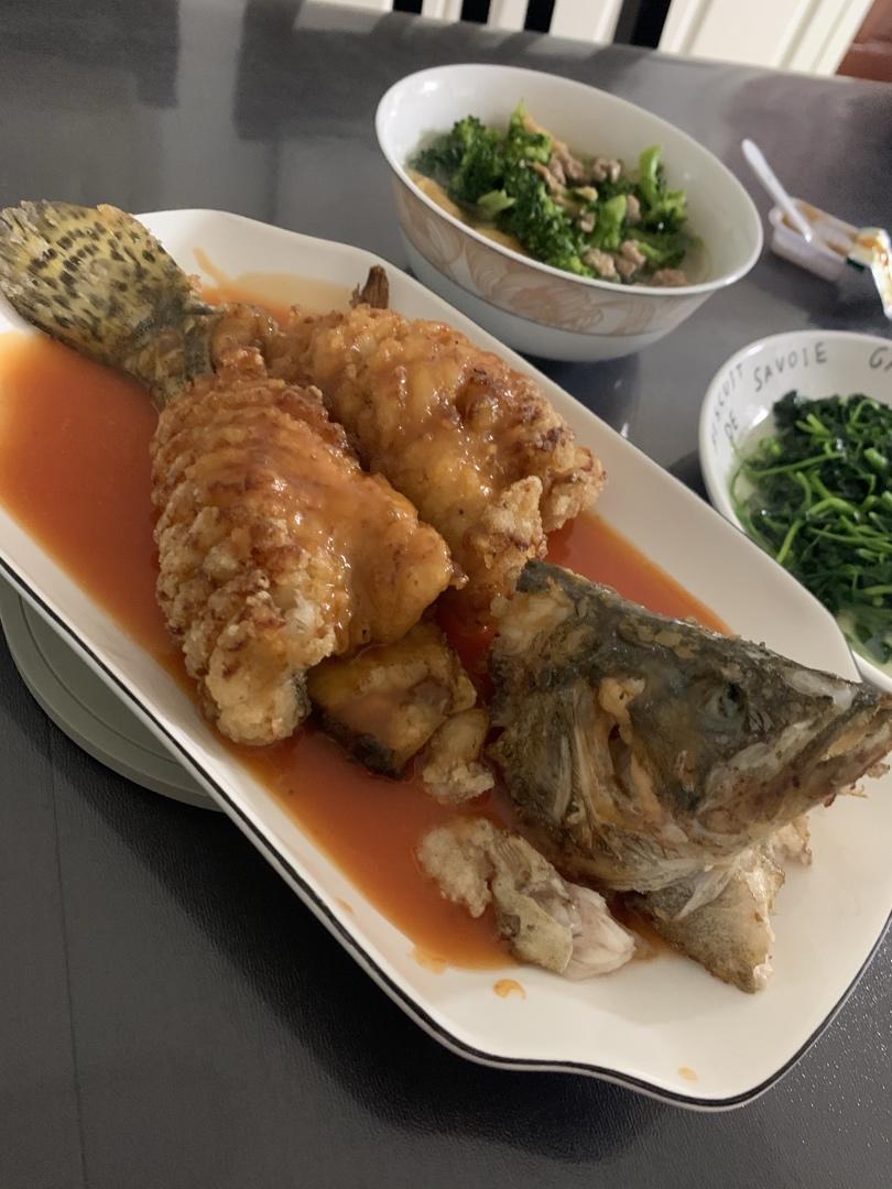 年菜必学【松鼠桂鱼】，给你多动图食谱，不信你学不会！（孔瑶原创食谱）