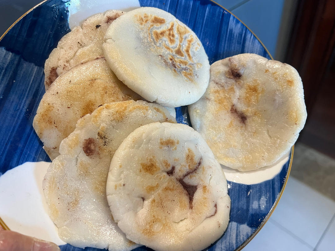 糯米豆沙饼