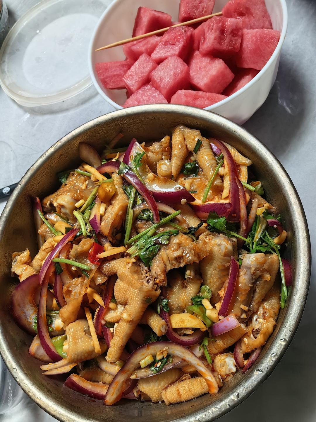 【柠檬酸辣鸡爪】自制超级无敌美味的网红鸡爪