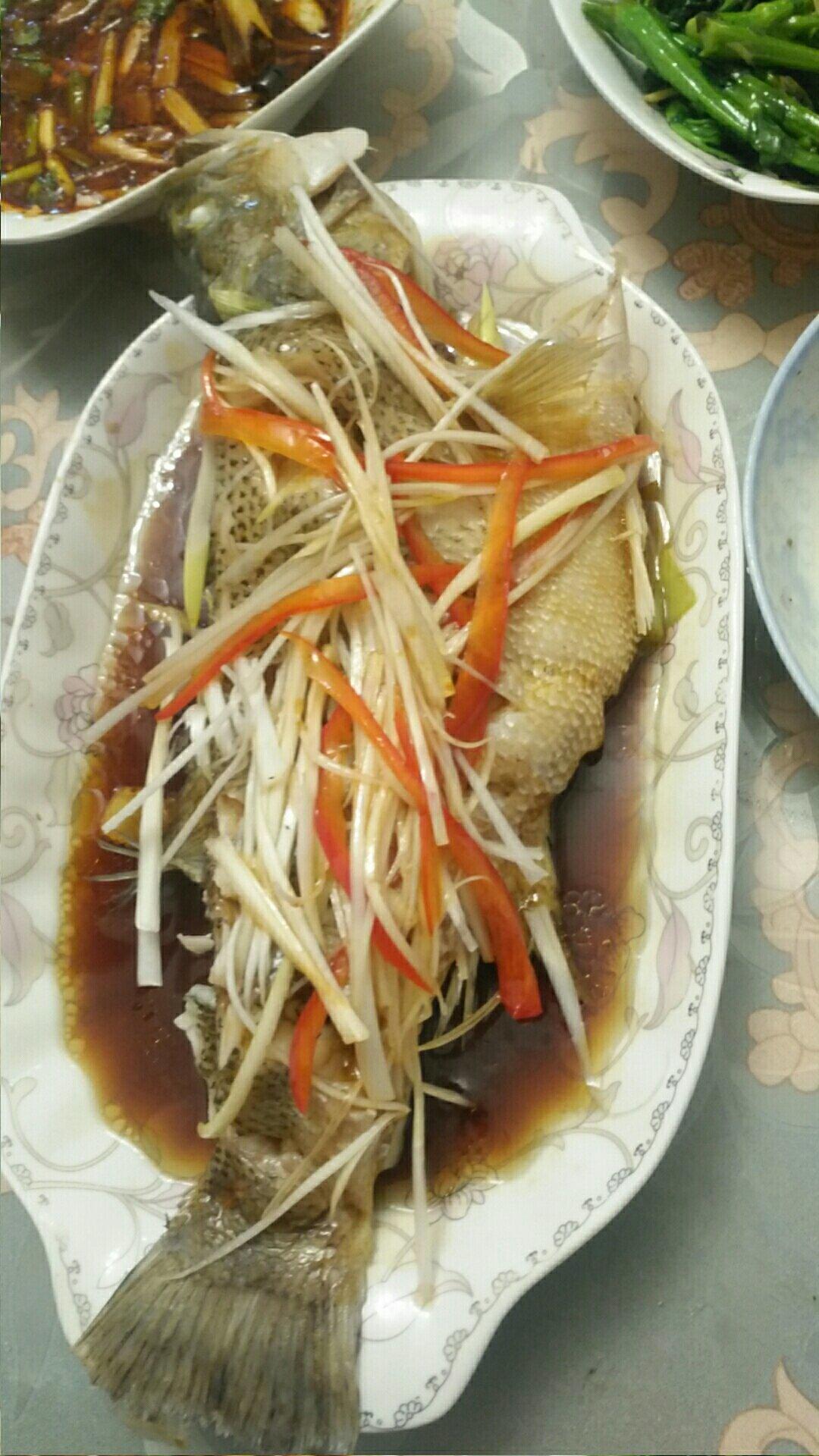 跟酒店一毛一样的清蒸鱼