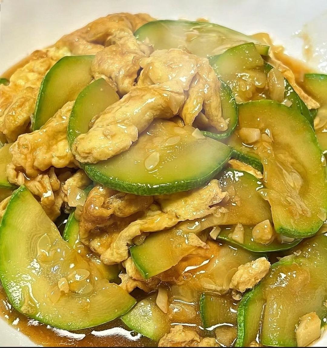 角瓜炒鸡蛋