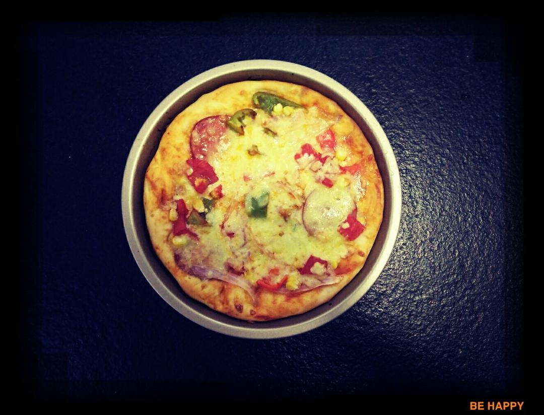 做一张敲好吃的披萨饼底