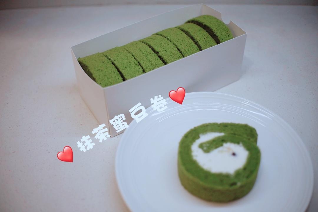 烫面抹茶蛋糕卷（卷不易裂）