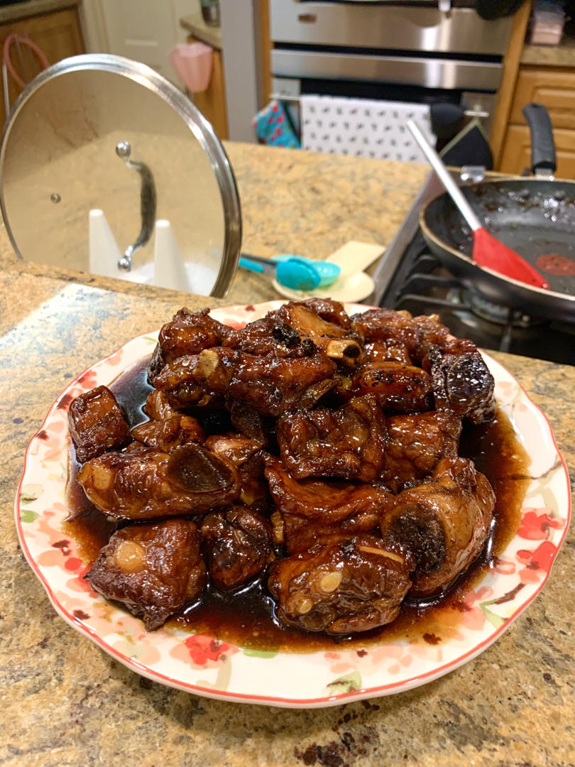 糖醋排骨/糖醋小排（不放油）（12345口诀做出正宗上海本帮）