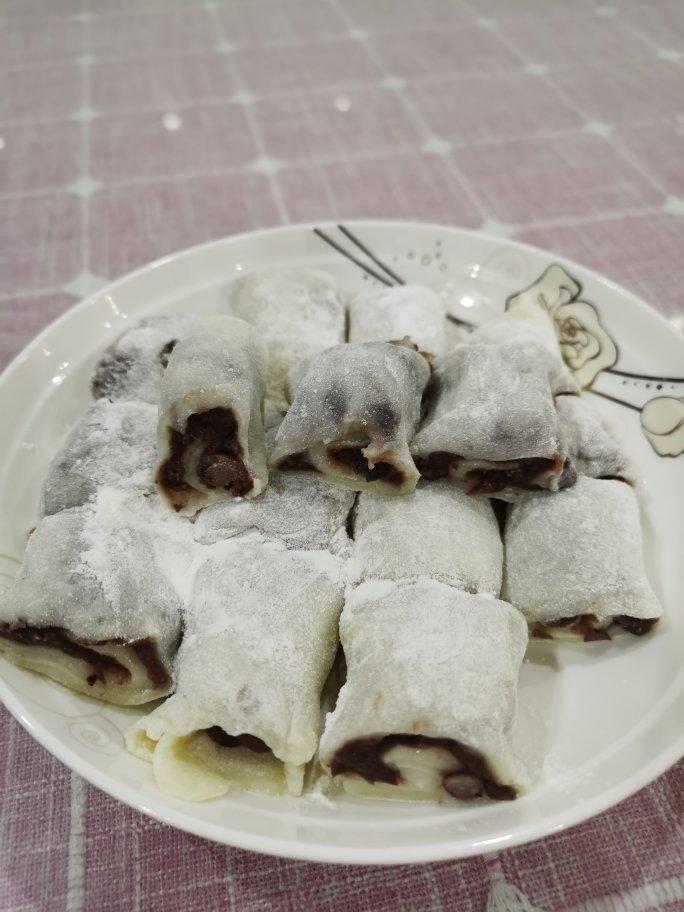 东北传统街边小吃“糯米凉糕”🌴