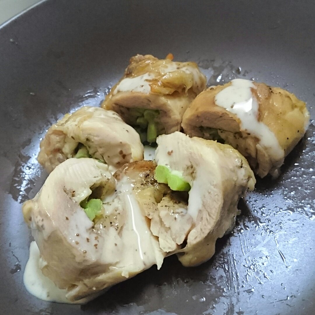 乳酪鸡腿卷