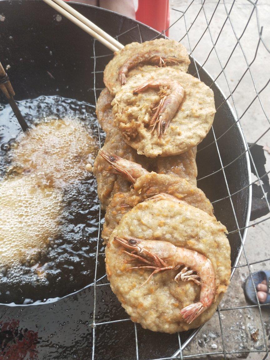 湛江名小吃～炸虾饼