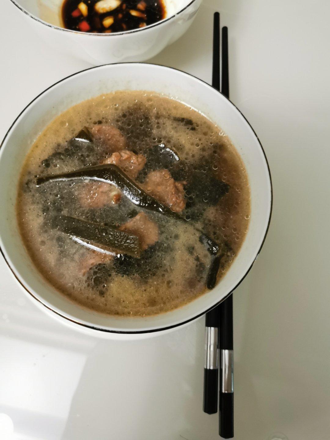 小白也能做韩牛肉海带汤