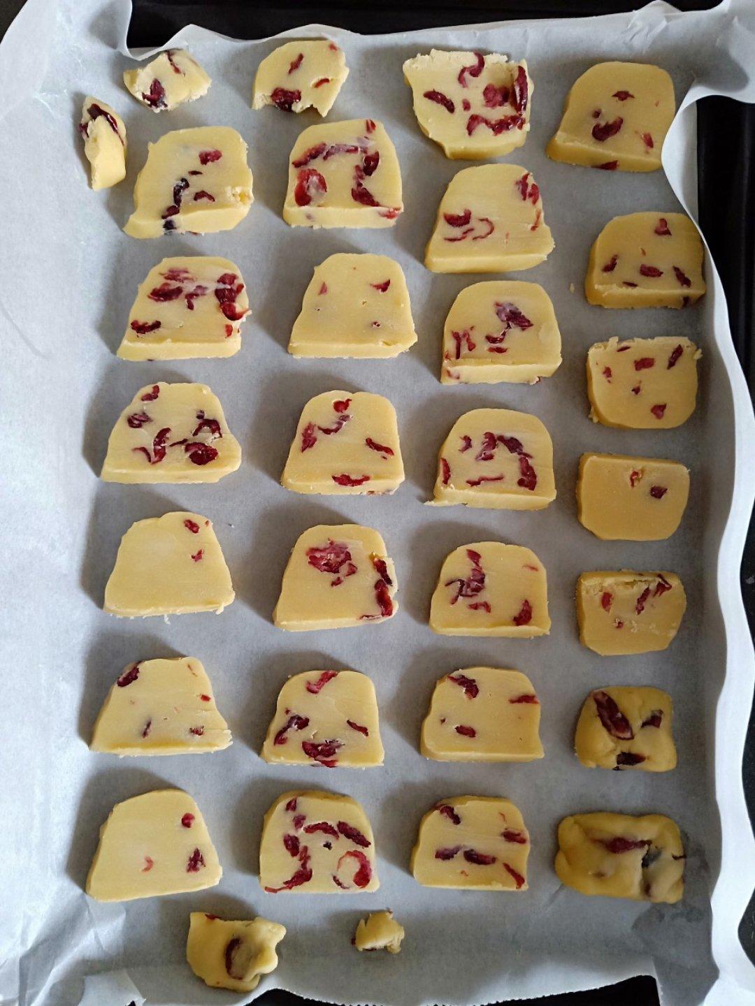 低糖少油版蔓越莓饼干