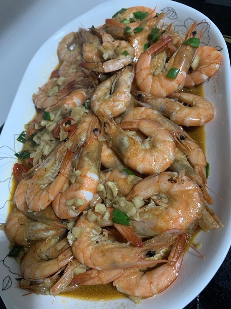 蒜蓉炒大虾