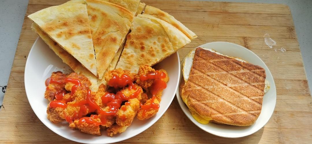 速冻鸡米花少油烤箱版