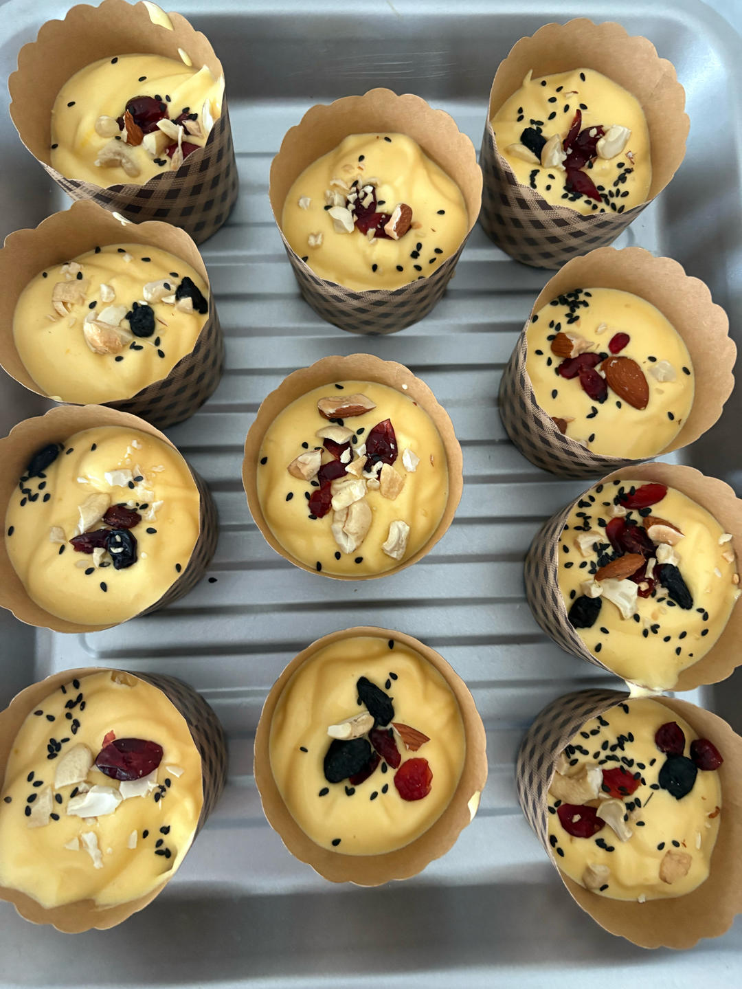 纸杯蛋糕 8寸戚风蛋糕的量