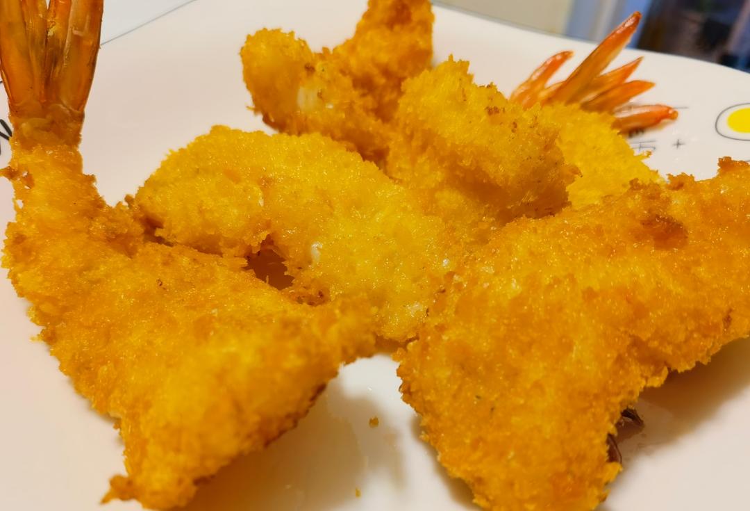 面包糠炸虾