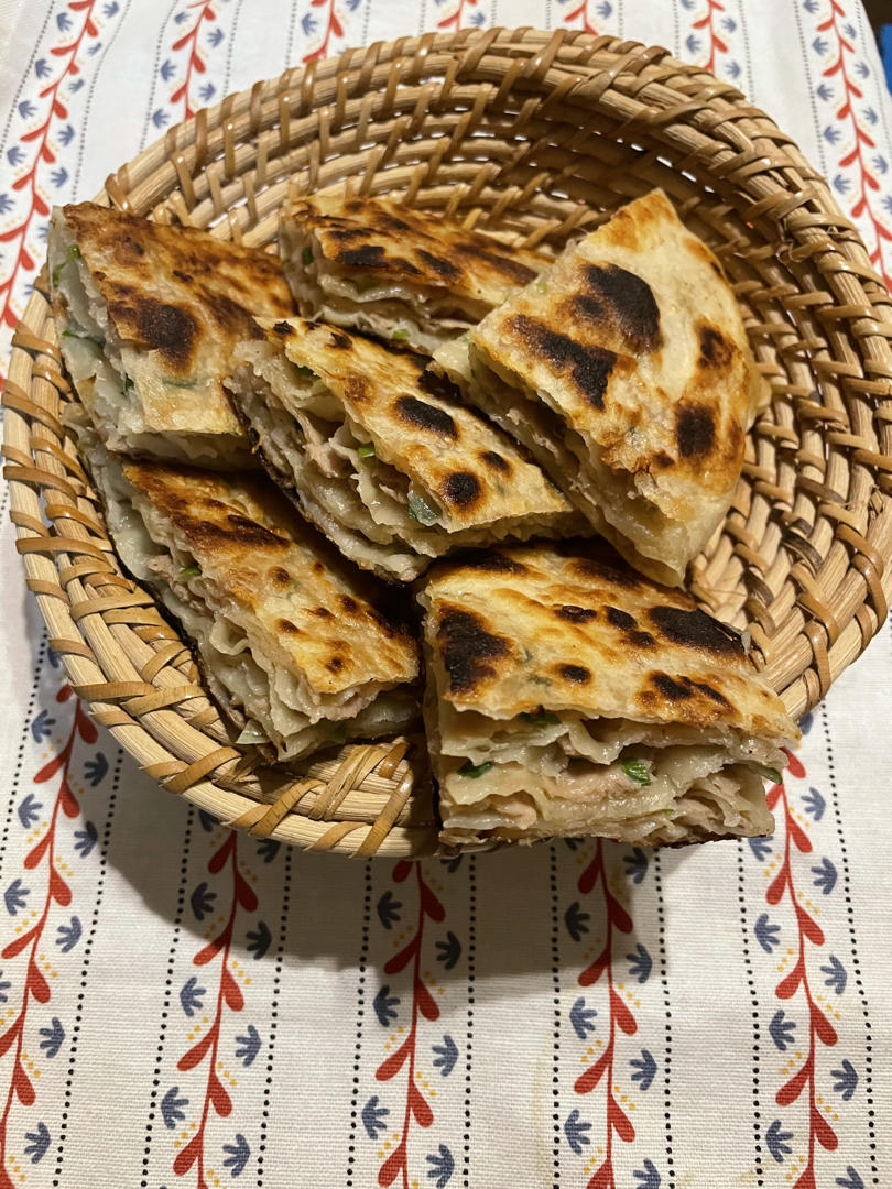 超好吃的老北京千层肉饼