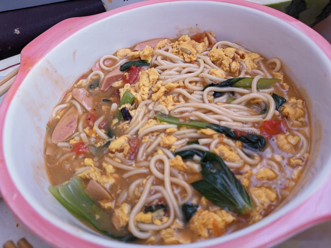 西红柿鸡蛋面