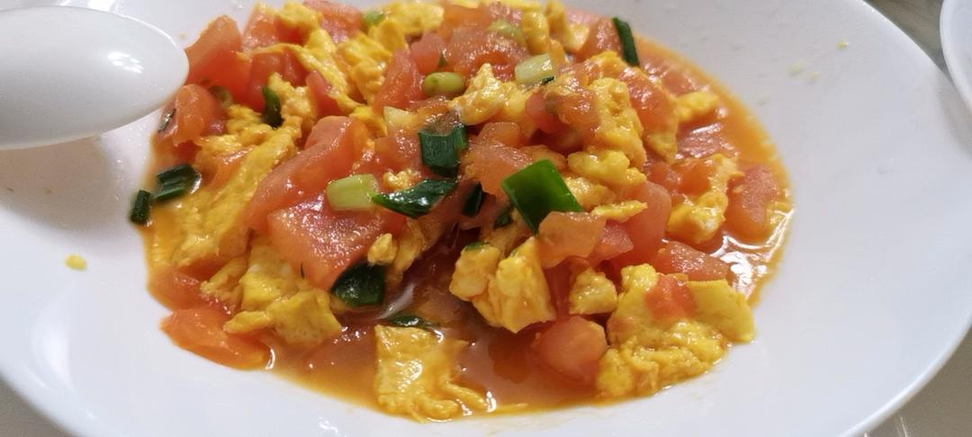 超嫩滑的番茄炒蛋