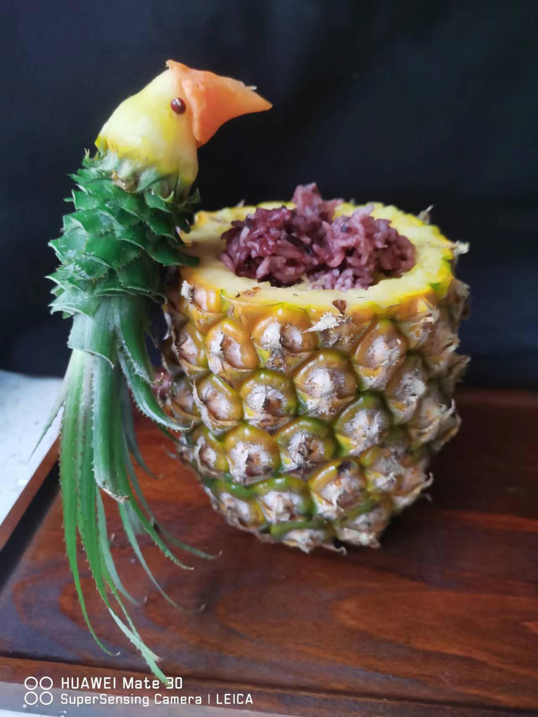 鸟语花香菠萝炒饭