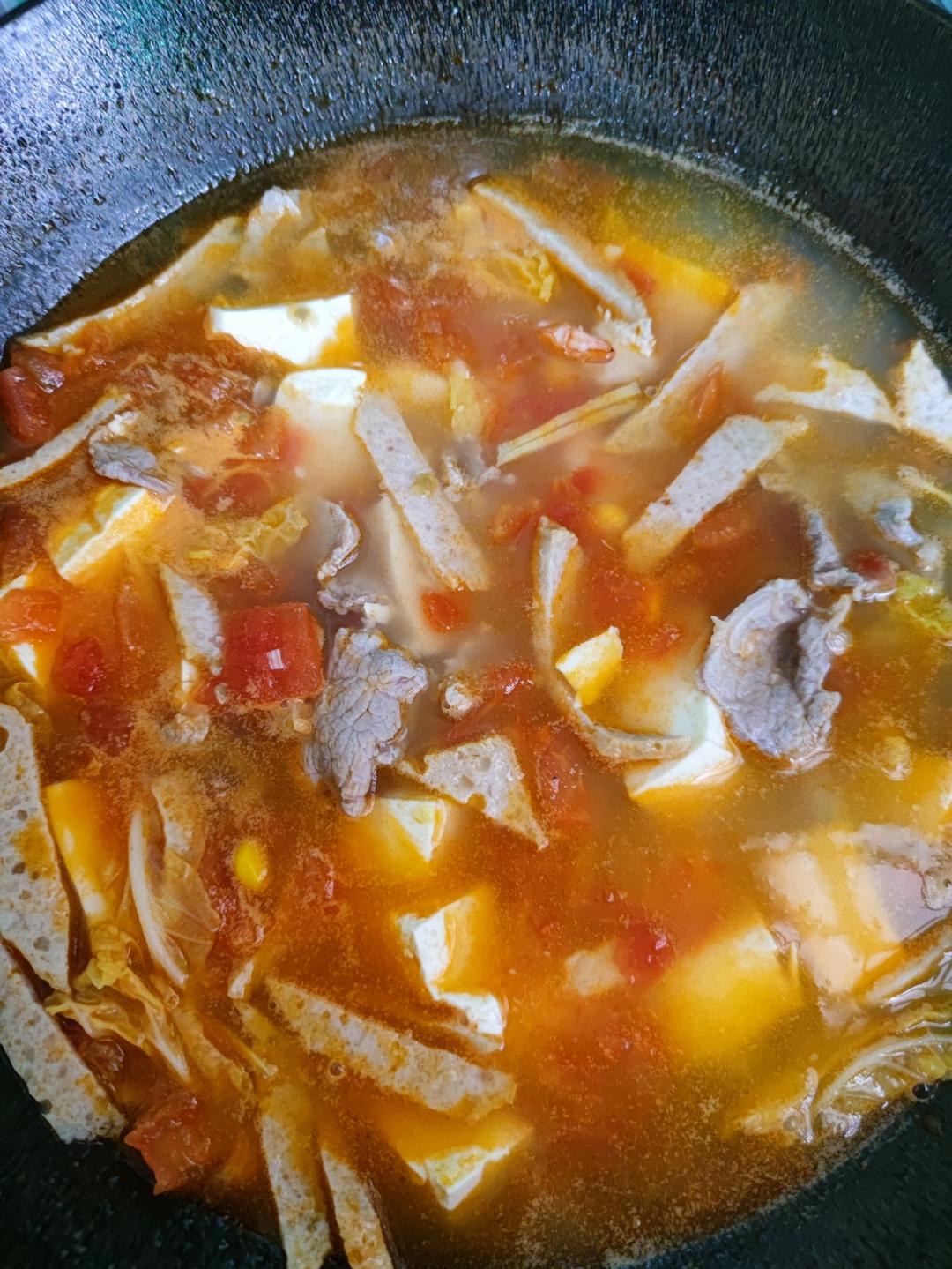 番茄豆腐汤