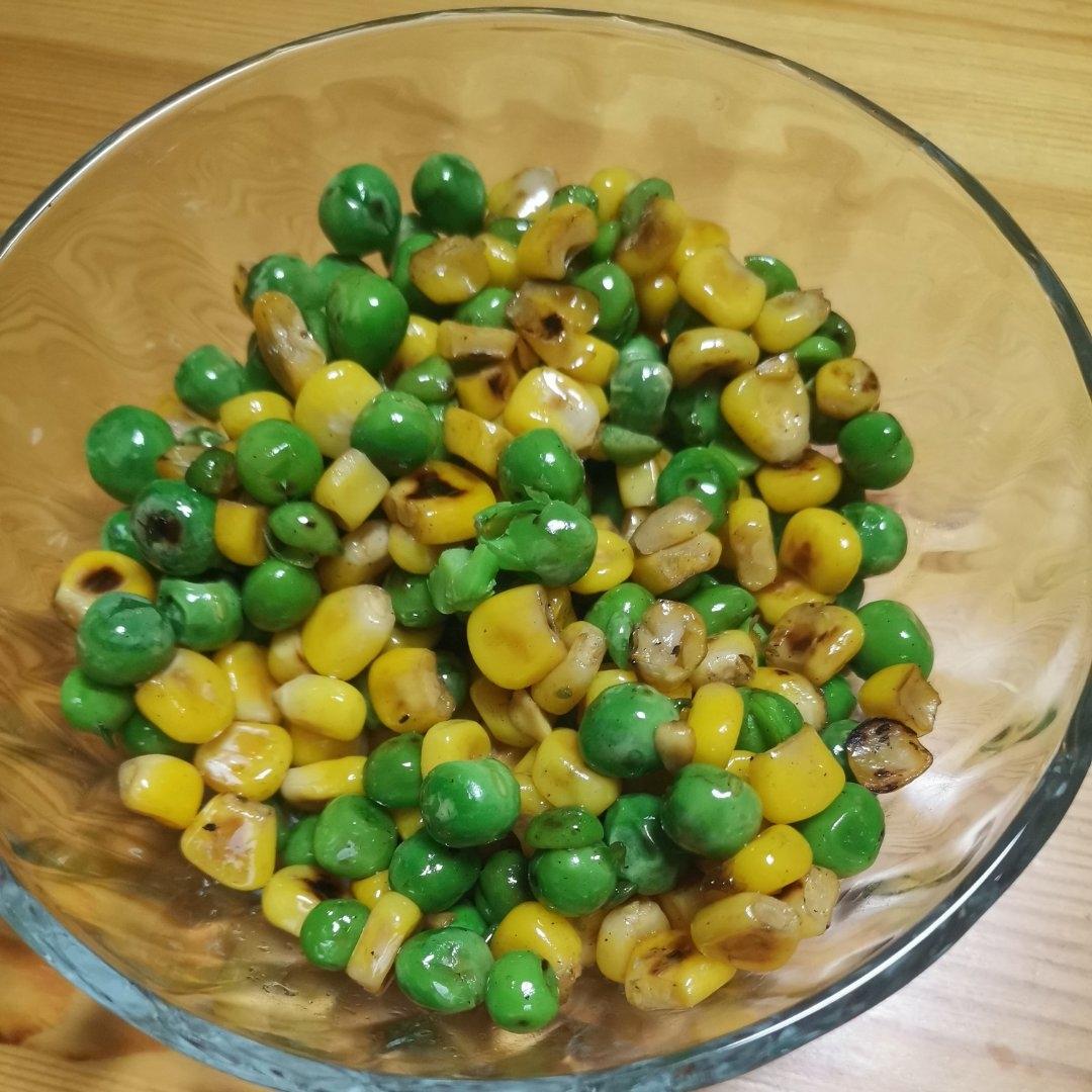 清炒豌豆米