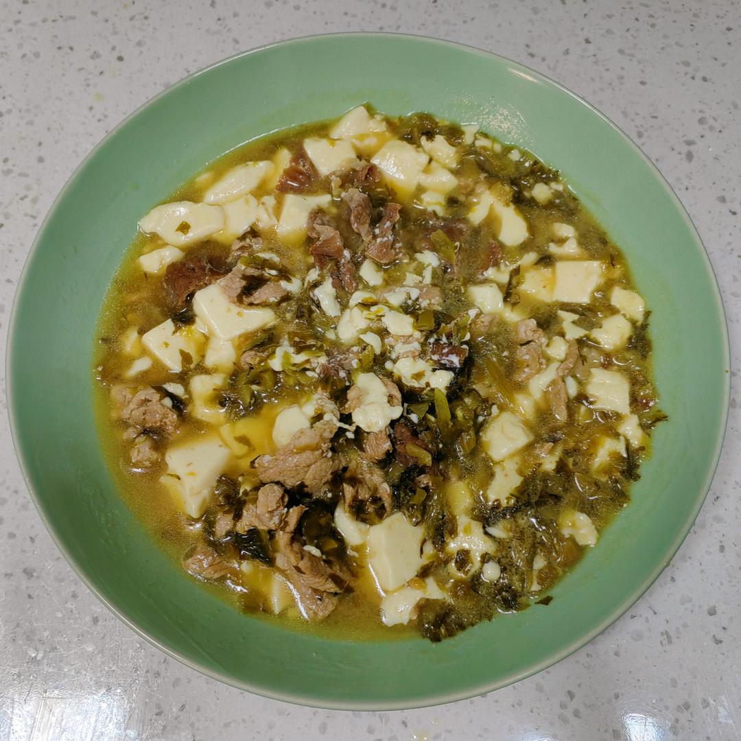 下饭神菜 雪菜（雪里蕻）炖豆腐 专治夏季没食欲
