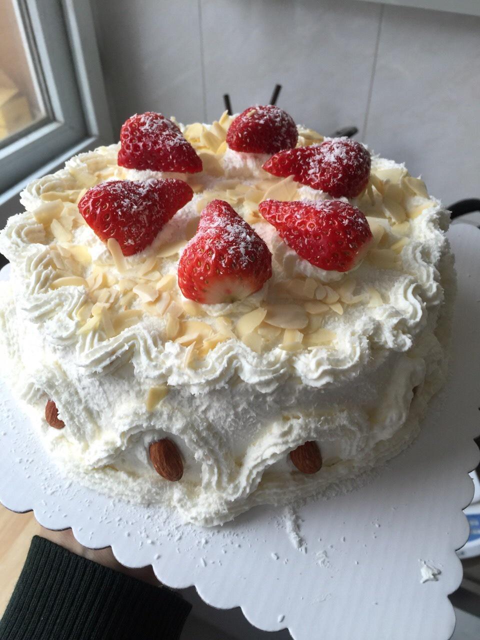 草莓蛋糕的做法 步骤4