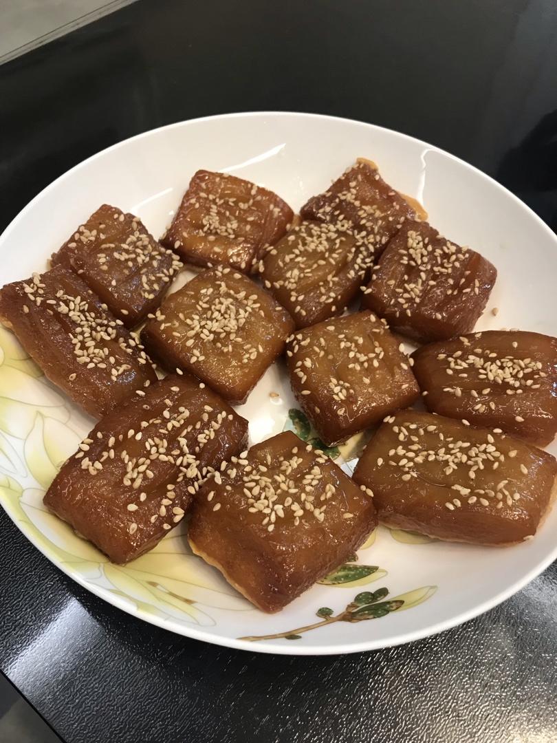 蜜三刀-味道香甜绵软，芝麻香味浓厚