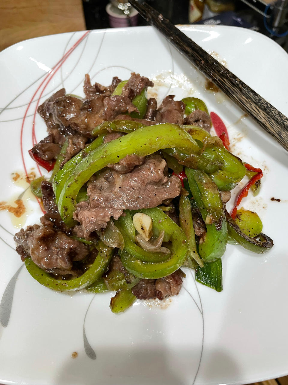 家常小炒牛肉（嫩滑爆赞）