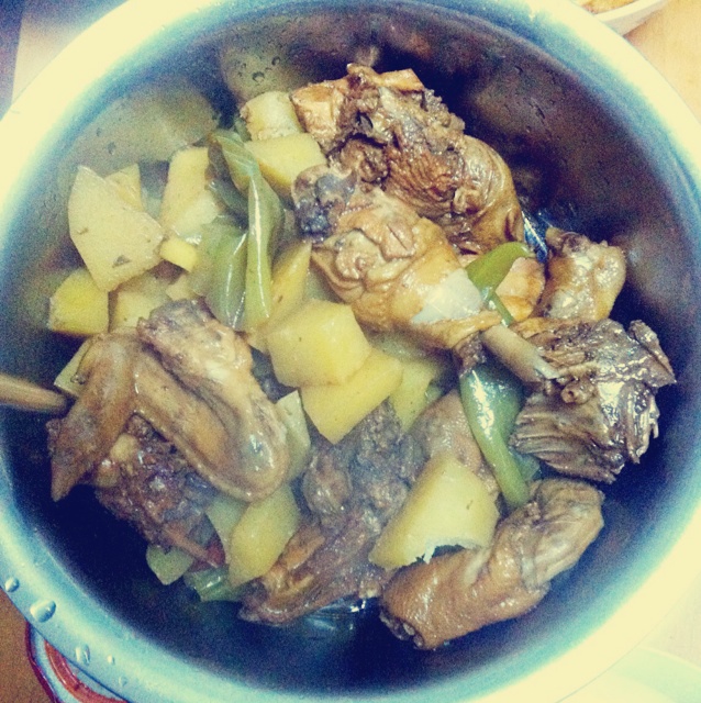 香辣土豆鸡块