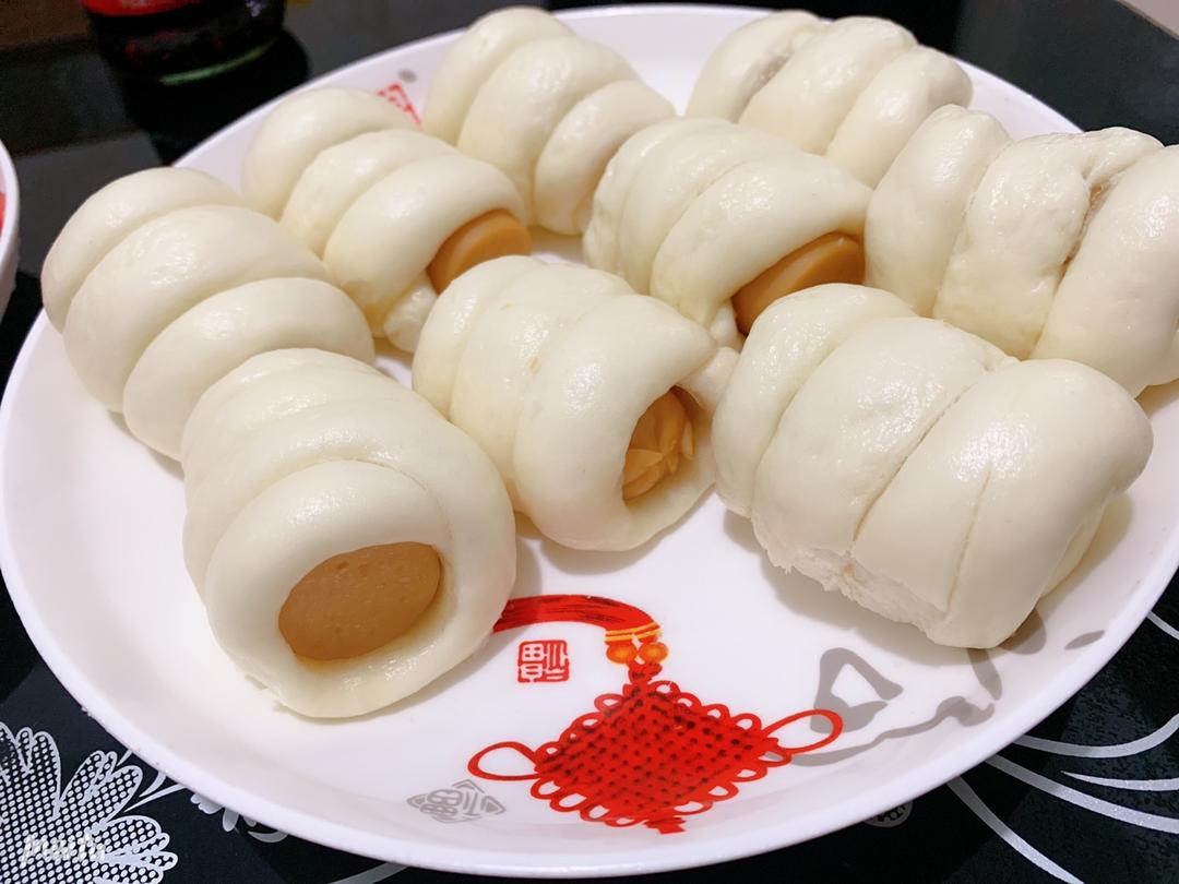肠仔卷/香肠馒头（来一盘接地气的早餐）