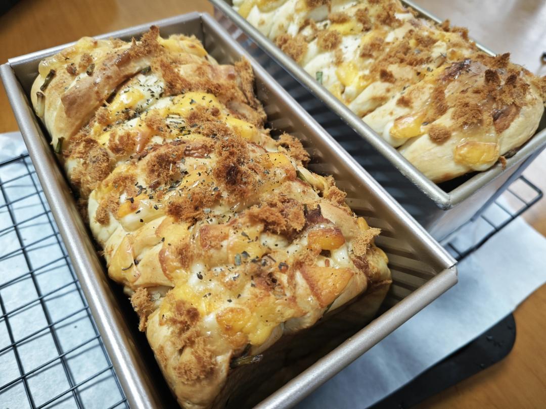 肉松吐司【超多料香爆马苏里拉】