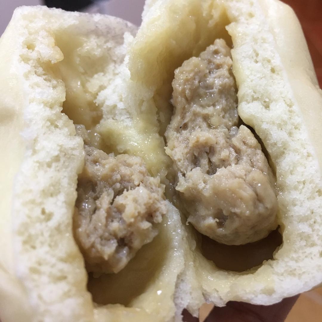 猪肉包子（附视频。一次性发酵。）