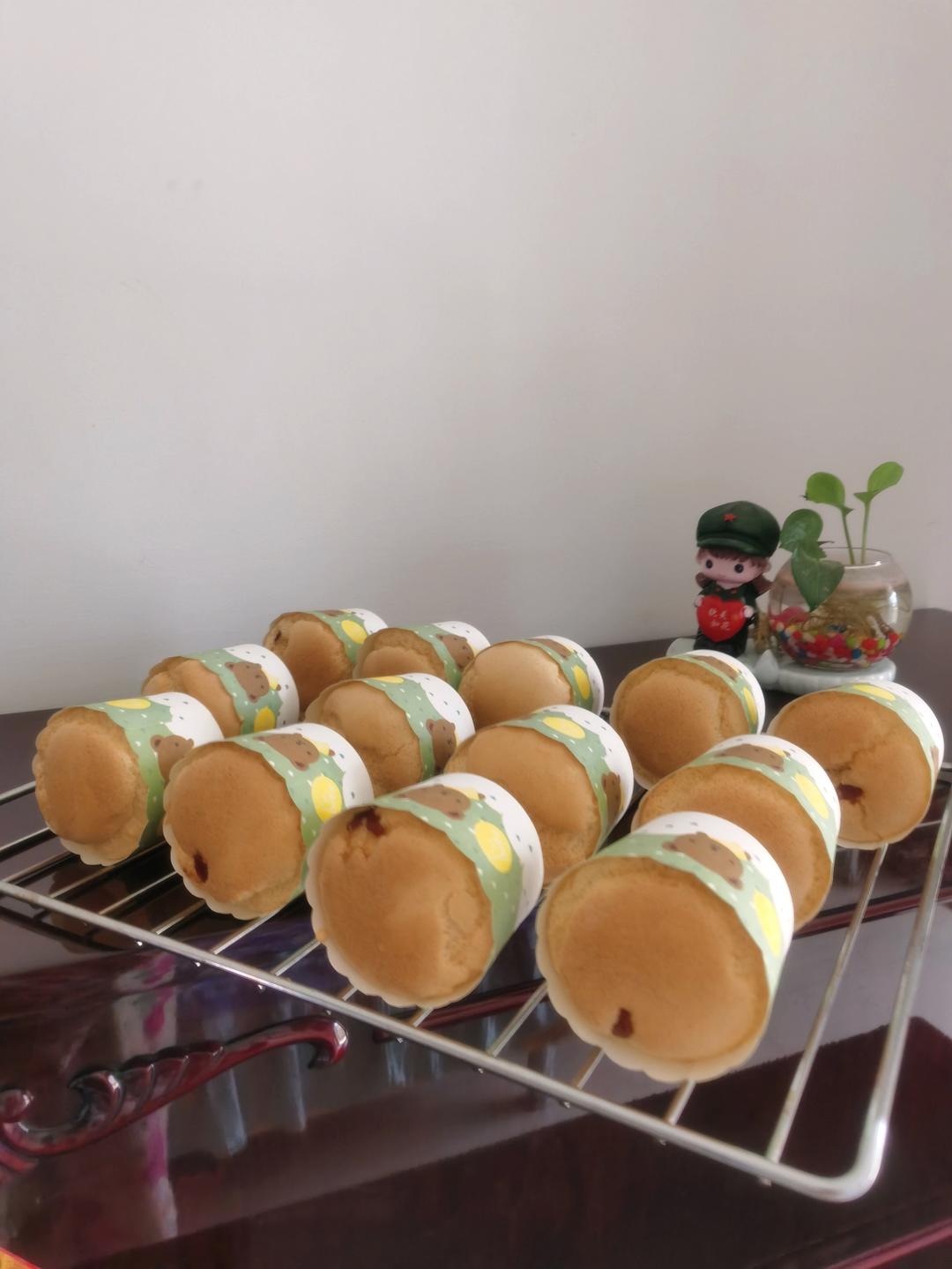 纸杯蛋糕 8寸戚风蛋糕的量