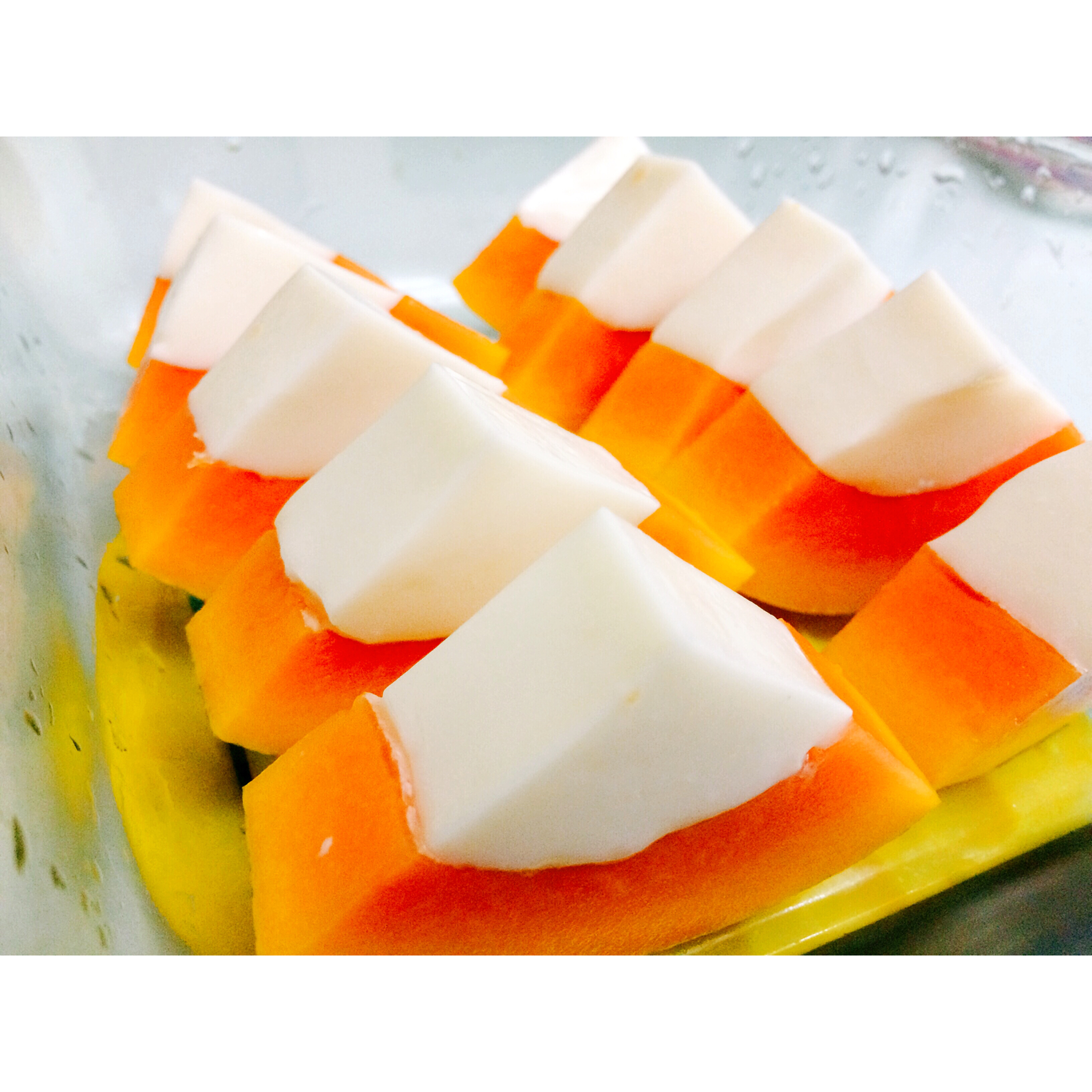 chorlam做的木瓜奶冻