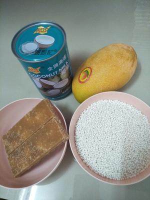广州水果捞——芒果椰汁西米露的做法 步骤1