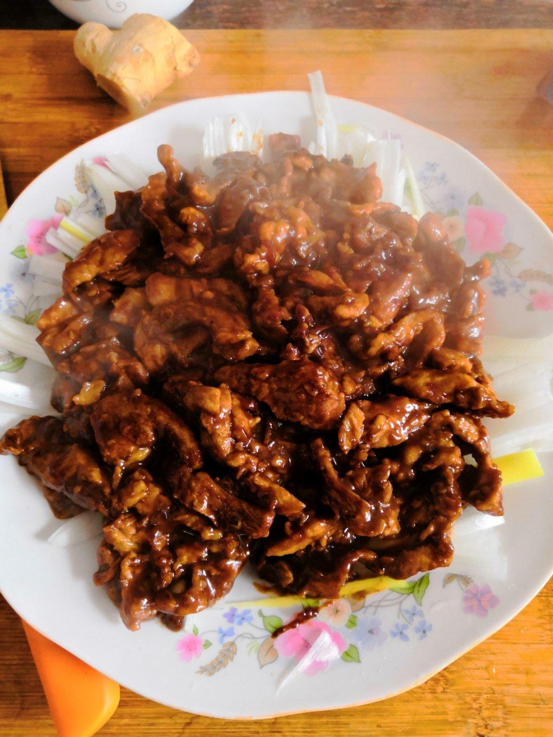京酱肉丝