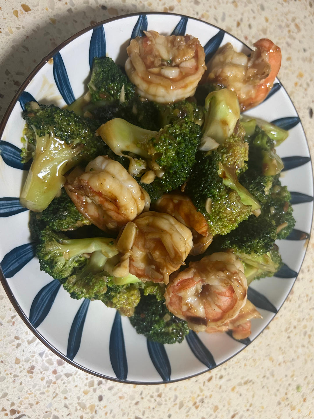 减肥去脂的西兰花炒虾仁