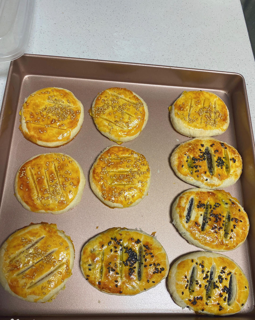 紫米馅老婆饼超快手（不用出膜不用醒面）